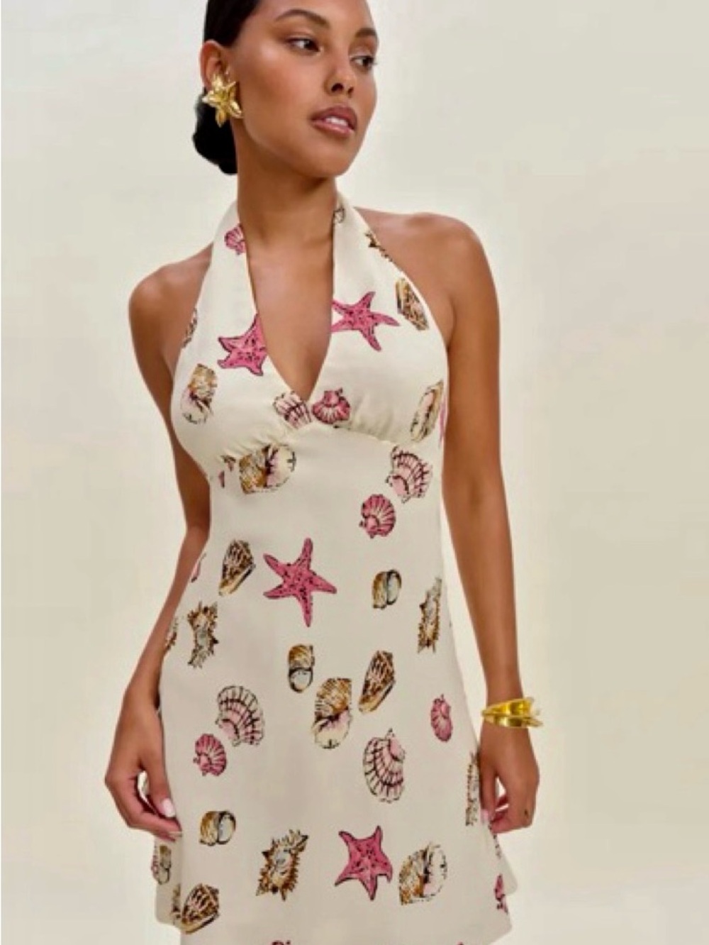 Reformation Delanie Dress - Concha Print